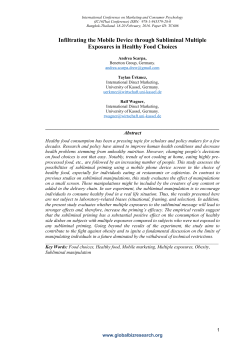 Infiltrating the Mobile Device through Subliminal Multiple Exposures