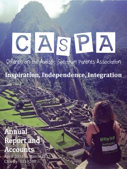 Inspiration, Independence, Integration