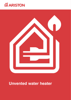 Unvented water Heater