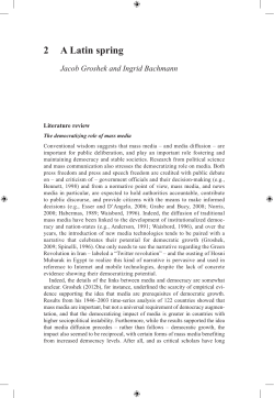 2 A Latin spring - Jacob Groshek, PhD