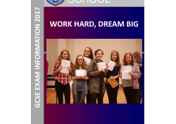 GCSE Revision Guide Jan 2017