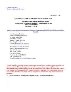 Ken Kivenko - Autorit&eacute; des march&eacute;s financiers