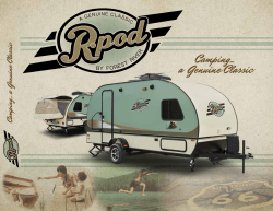 R-Pod Brochure - Forest River, Inc.