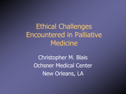Clinical Ethics