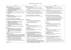 Maths Planning Overview &ndash; Year 5 Term 1 Term 2 Term 3