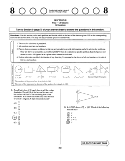 section 8 - Gordon State College