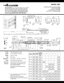model 2907 - Accuride Europe