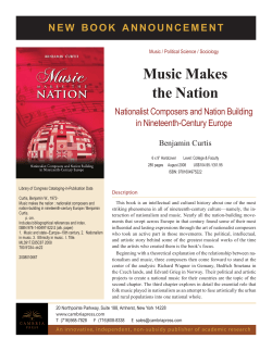 Music Makes the Nation