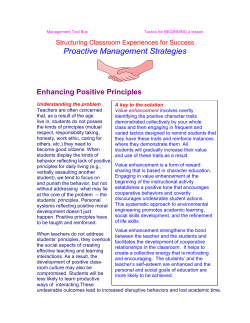Enhancing Positive Principles