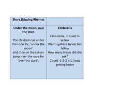 Short Skipping Rhymes Under the moon, over the stars The children