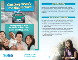 Getting Ready for Adult Care BOOKLET readers:Layout 1