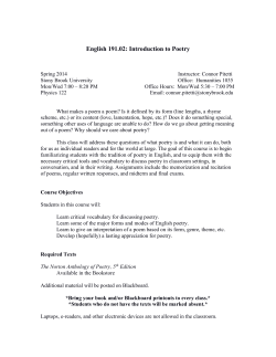 EGL191-02-Spring 2014-Syllabus