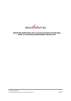 guide to continuous improvement review (cir)