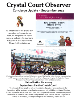 Crystal Court Observer