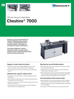 Cheshire® 7000