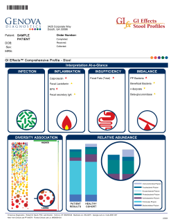 GI Effects Sample Report