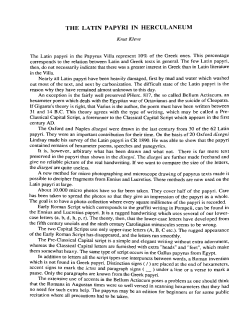 the latin papyri in herculaneum