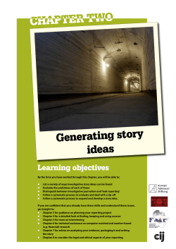 Generating story ideas