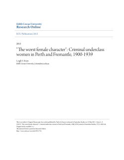 "The worst female character": Criminal