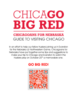 GO BIG RED! - CHICAGOANS FOR NEBRASKA