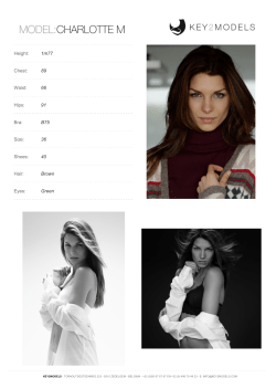 Height: 1m77 Chest: 89 Waist: 66 Hips: 91 Bra: B75 Size: 36 Shoes