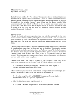 Mars and Venus Assay by Daniel Browning In the brief item entitled