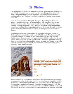 26 Diction - Basic Basset