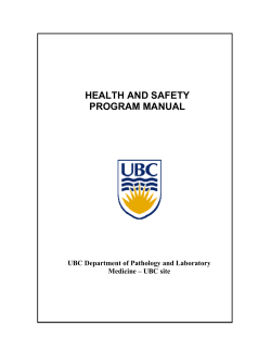 health and safety program manual