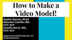 Kaylea Hansen, M.Ed Maureen Castillo, MA, CCC