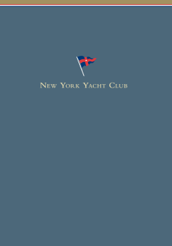 NEW YoRK YACHT CLuB