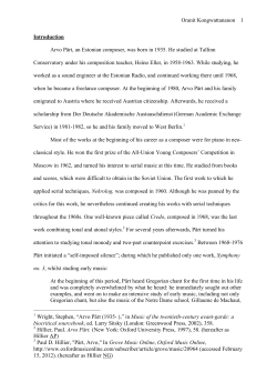 Oranit Kongwattananon (2013): Proposal: pdf - david bard