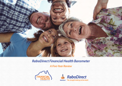 RaboDirect Financial Health Barometer