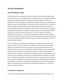 The US Constitution