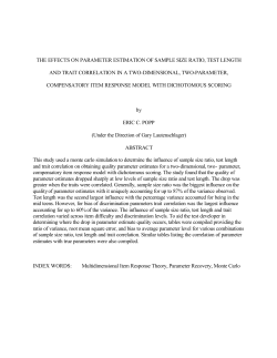 Final Disseratation - UGA Electronic Theses and Dissertations