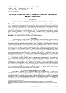 David Easton defines politics as authoritative allocation of