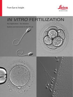 Leica IVF Solutions-Brochure en