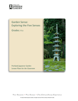 Garden Sense: Exploring the Five Senses