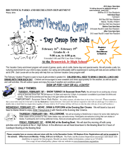 At the Brunswick Jr High School