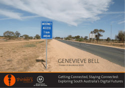 genevieve bell - Department of State Development