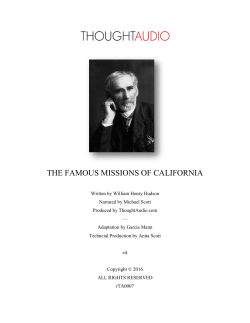 the famous missions of california