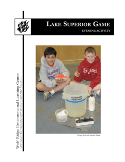 lake superior game
