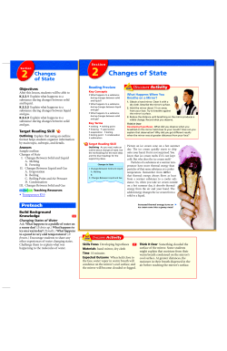2 Changes of State