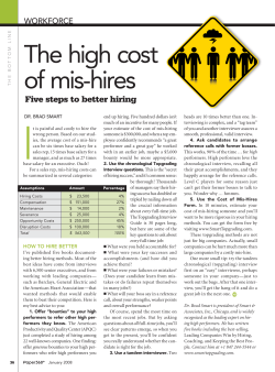 The high cost of mis-hires
