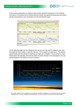 Human History Timeline - Keep Scotland Beautiful