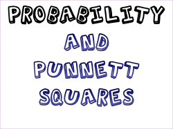 Probability and Punnett Squares
