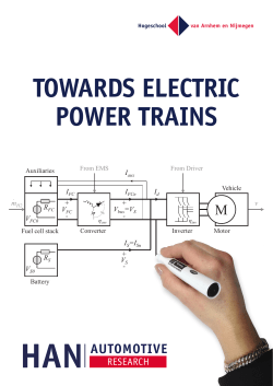 towards electric power trains