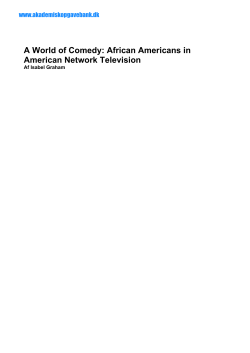 African Americans in American Network Television