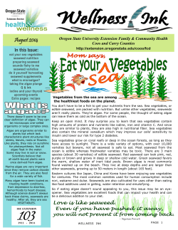 August 2014 - Oregon State University Extension Service