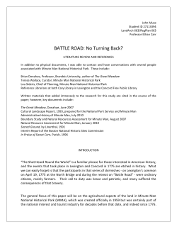 BATTLE ROAD: No Turning Back?