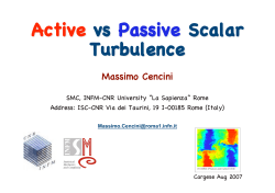 Active vs Passive Scalar Turbulence